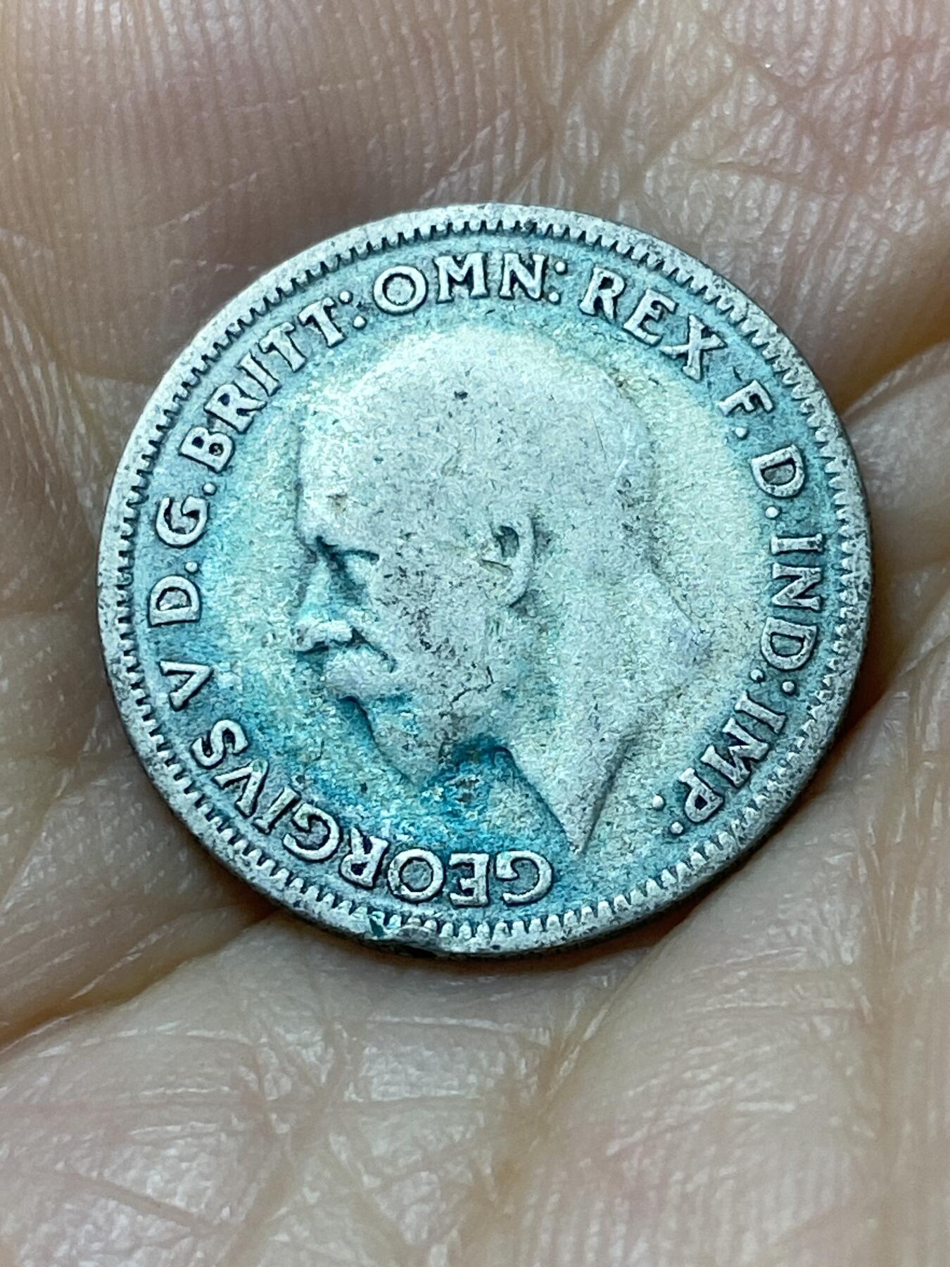 2025年第九十四场(总第一百二十场）外国好品散币(免佣金) 英国🇬🇧1934年6便士银币(乔治五世第五版，500银)