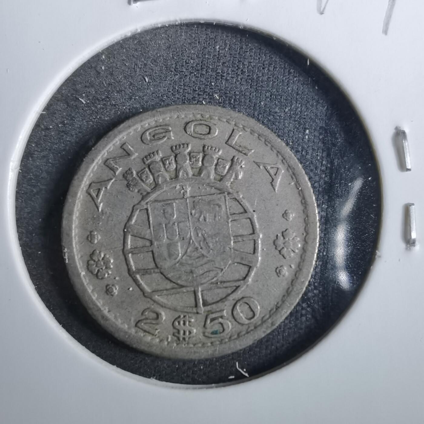 沼泽如烟--第846场 安哥拉1953年2.5埃斯库多