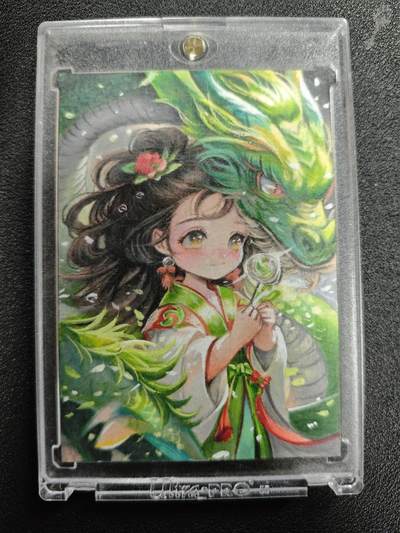 天玑星卡拍第124期《9.22周一截拍》持续收拍收评中 满赠卡需备注 - 【手绘卡】就是玩 小资 1of1 手绘卡