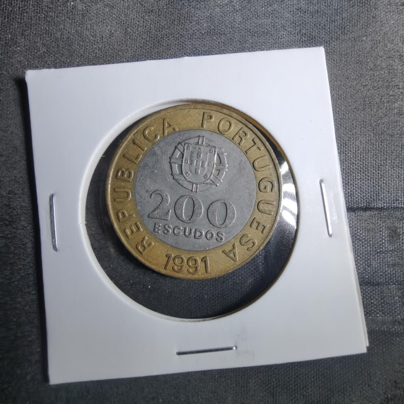 沼泽如烟--第846场 葡萄牙1991年200埃斯库多