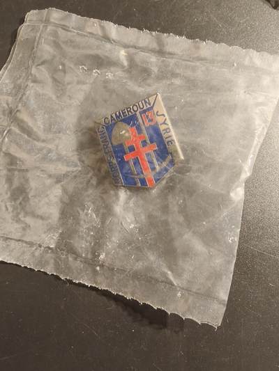 老王徽章第150期 - 喀麦隆第13工兵团证章    原袋