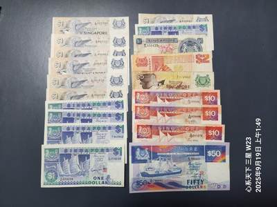 9月20号晚上8点 外国纸币自动截拍第32场 - 新加坡100元