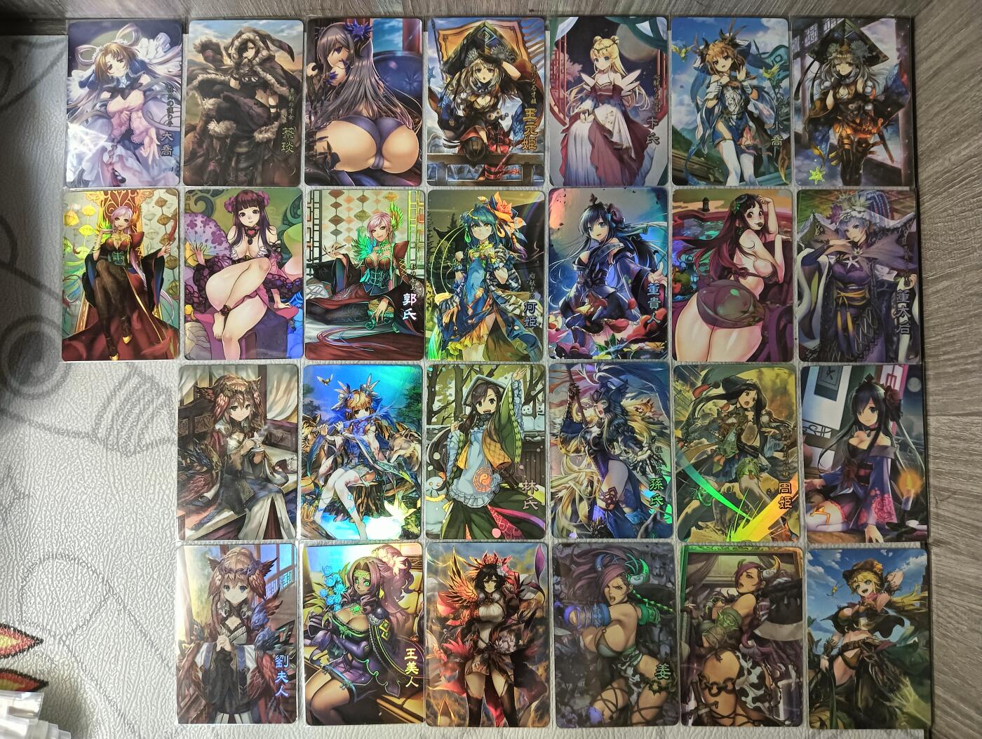花开卡拍第39期（9月21号周日截拍，品控勿拍!!!拍品不寄存，运费5元，自制卡难免瑕疵，可能存在轻微撞角爆边等出厂瑕疵，品控介意勿拍！）