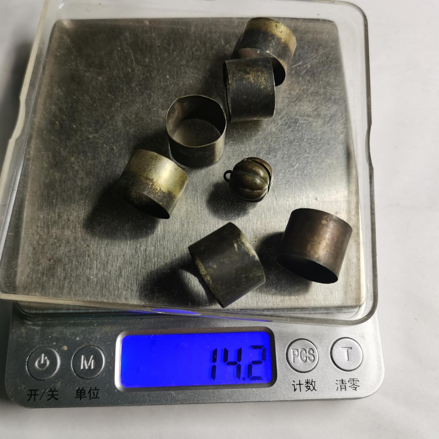 藏珍品阁专场75期 银素戒