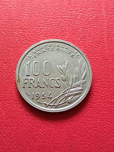 【云涧收藏】第六十四场 - 法国1954年100法朗