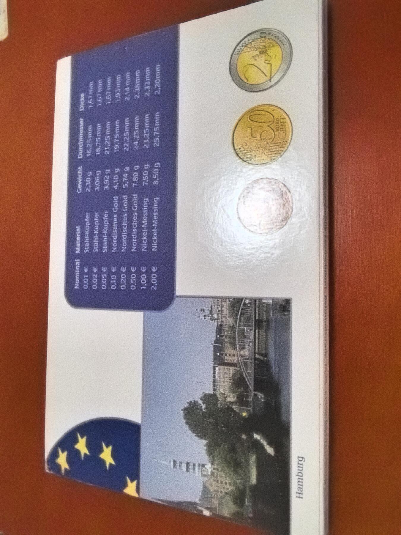 长老汇蛇年精选第四十九场拍卖 2005J德国8枚精制套币，面值3.88欧元，原厂外纸