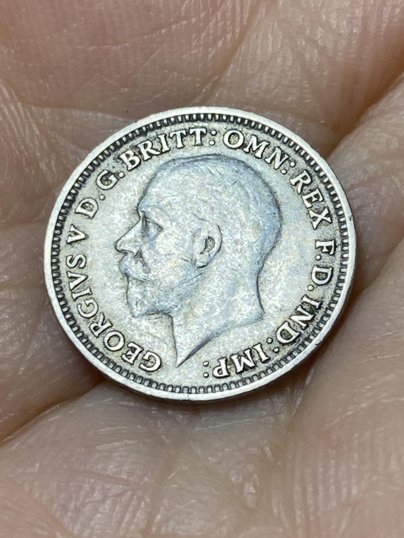 2025年第九十四场(总第一百二十场）外国好品散币(免佣金) 英国🇬🇧1932年3便士银币(乔治五世第四版，500银)
