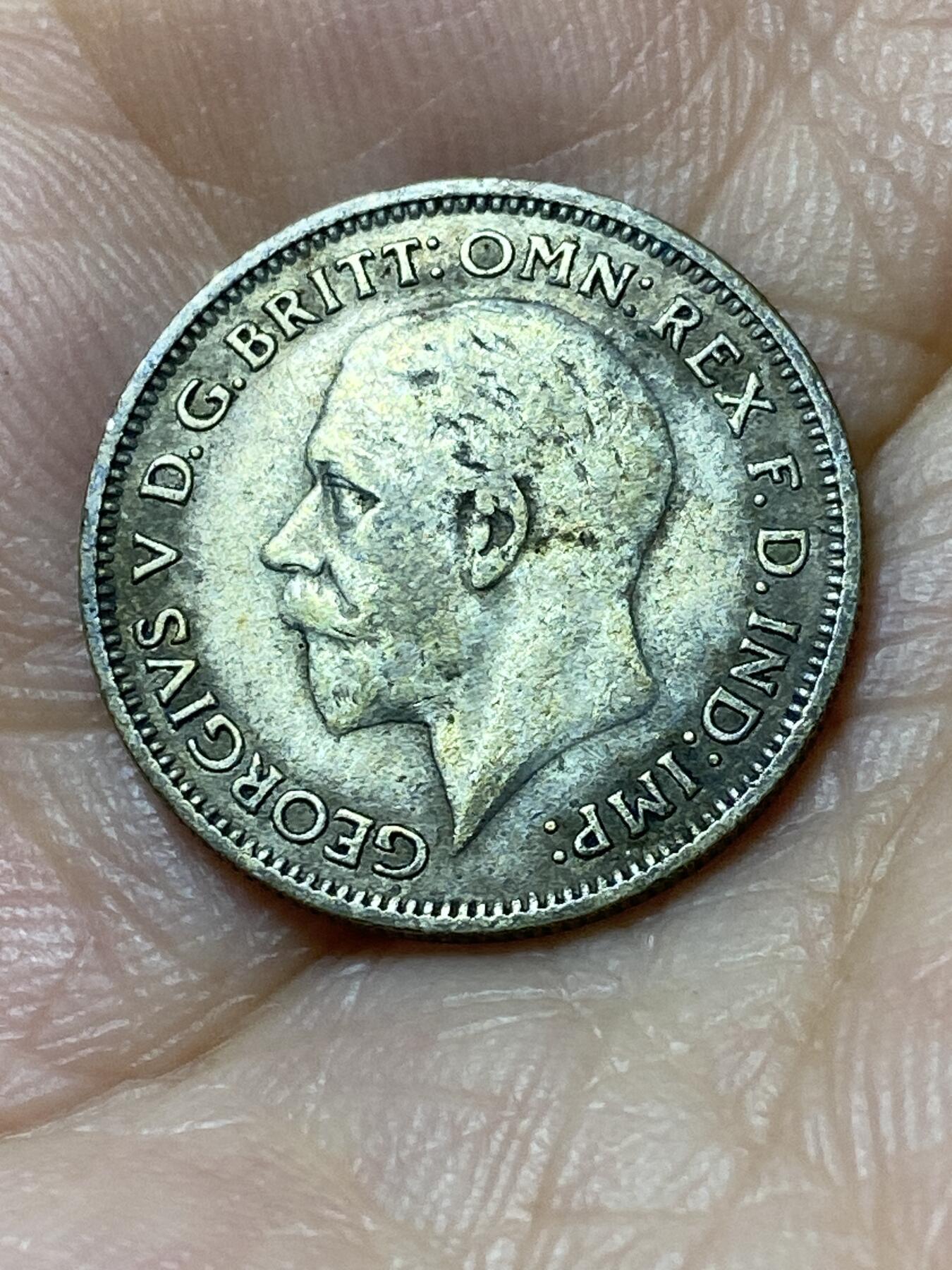 2025年第九十四场(总第一百二十场）外国好品散币(免佣金) 英国🇬🇧1934年6便士银币(乔治五世第五版，500银)