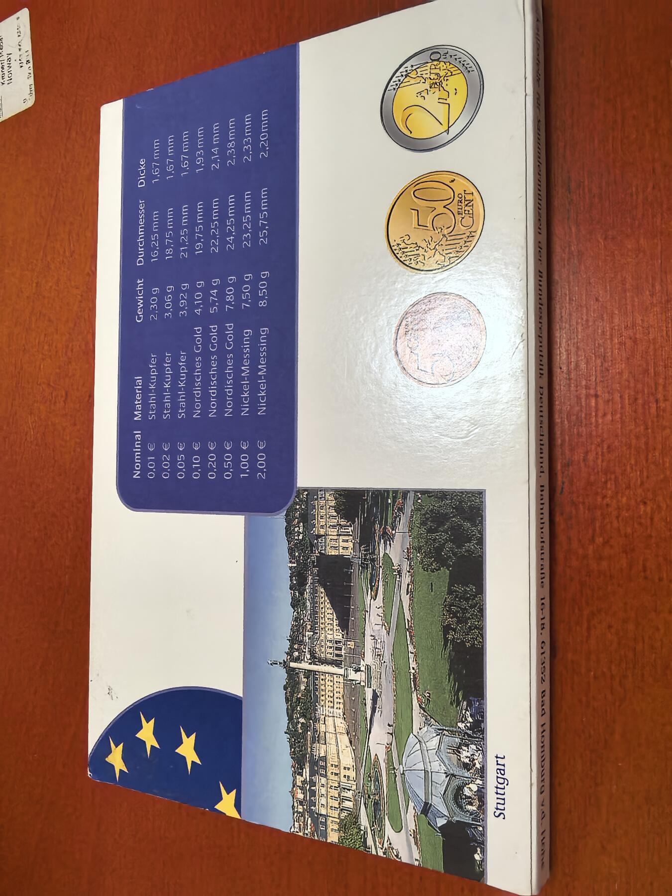 长老汇蛇年精选第四十九场拍卖 2004F德国欧元8枚精制套装，含外纸