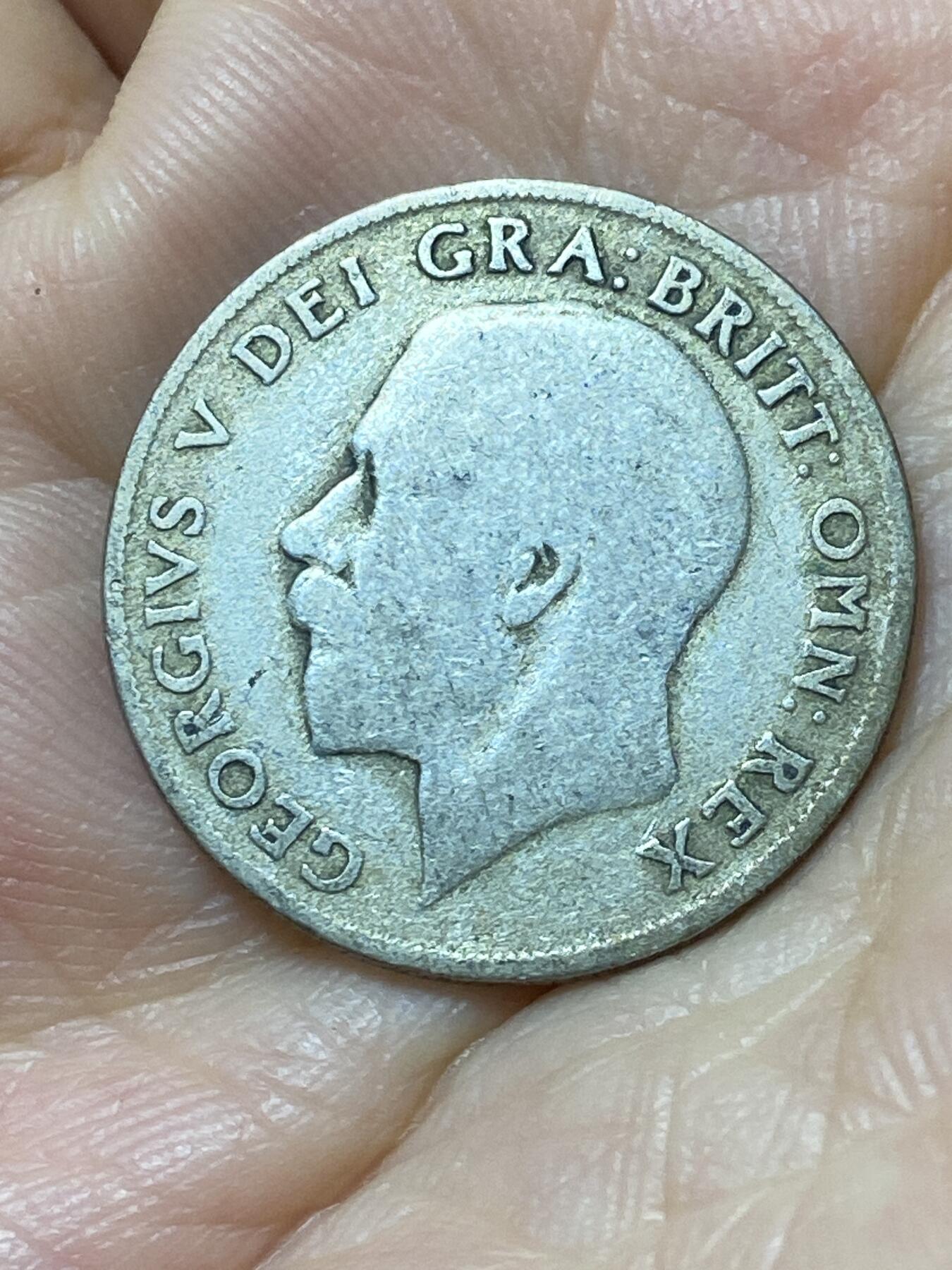 2025年第九十四场(总第一百二十场）外国好品散币(免佣金) 英国🇬🇧1921年1先令银币(乔治五世第二版，500银)