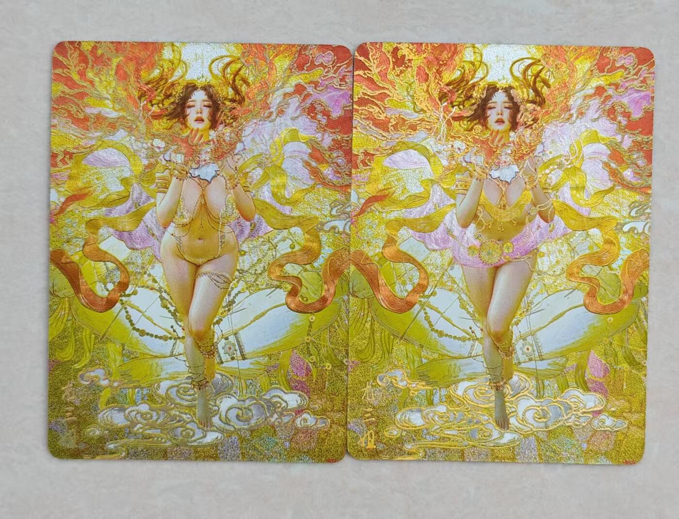 花开卡拍第39期（9月21号周日截拍，品控勿拍!!!拍品不寄存，运费5元，自制卡难免瑕疵，可能存在轻微撞角爆边等出厂瑕疵，品控介意勿拍！）