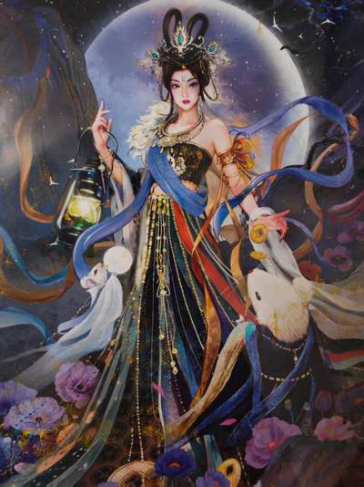 夜之极第三十一期 （9月20日周六晚9点截拍，欢迎竞拍） - 【亲签】山河潮玩 华夏惊鸿录 青朴 十二生肖 A4色纸