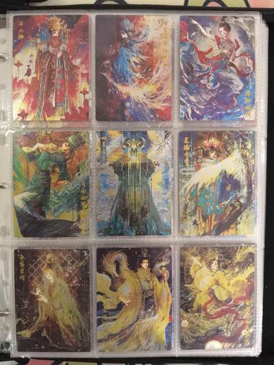 丫丫卡拍第25期（1月16日22点截拍） 卡德曼 国宝器灵《玉玉卿》镜面闪一套25张