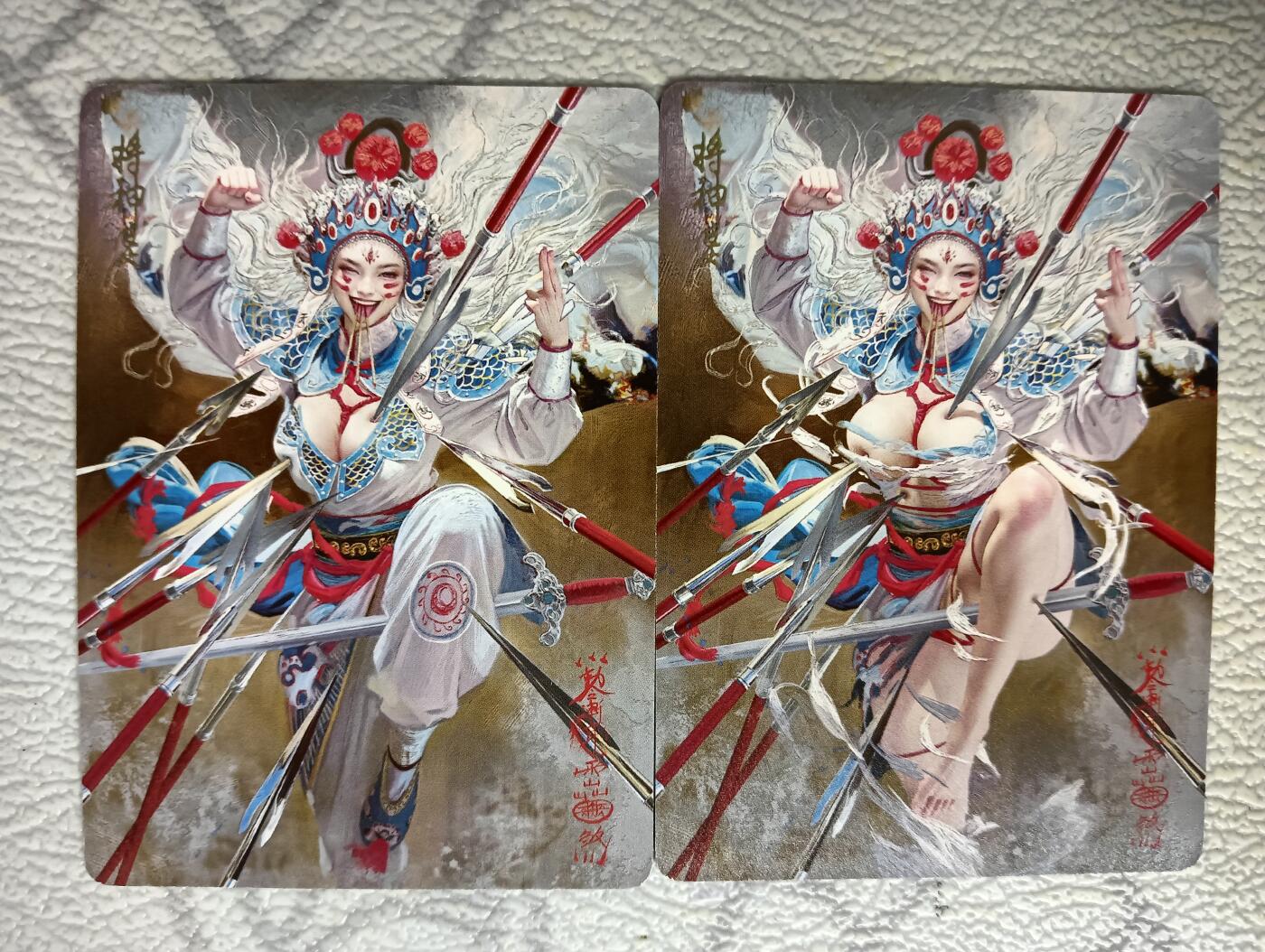 花开卡拍第39期（9月21号周日截拍，品控勿拍!!!拍品不寄存，运费5元，自制卡难免瑕疵，可能存在轻微撞角爆边等出厂瑕疵，品控介意勿拍！）