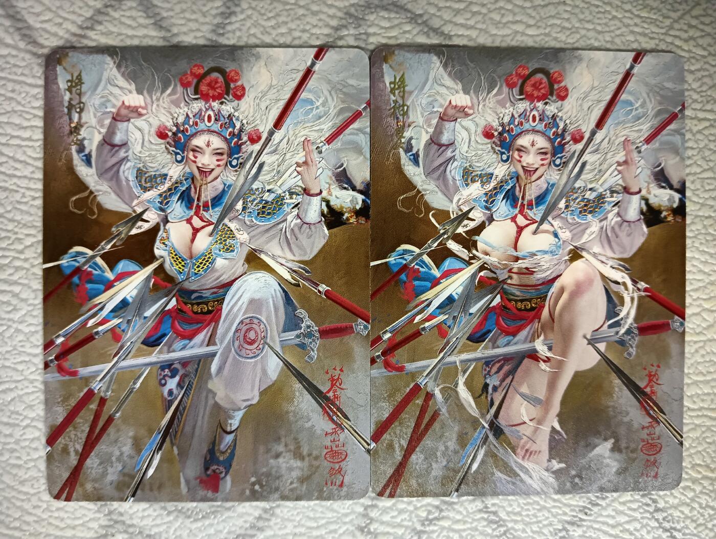 花开卡拍第39期（9月21号周日截拍，品控勿拍!!!拍品不寄存，运费5元，自制卡难免瑕疵，可能存在轻微撞角爆边等出厂瑕疵，品控介意勿拍！）