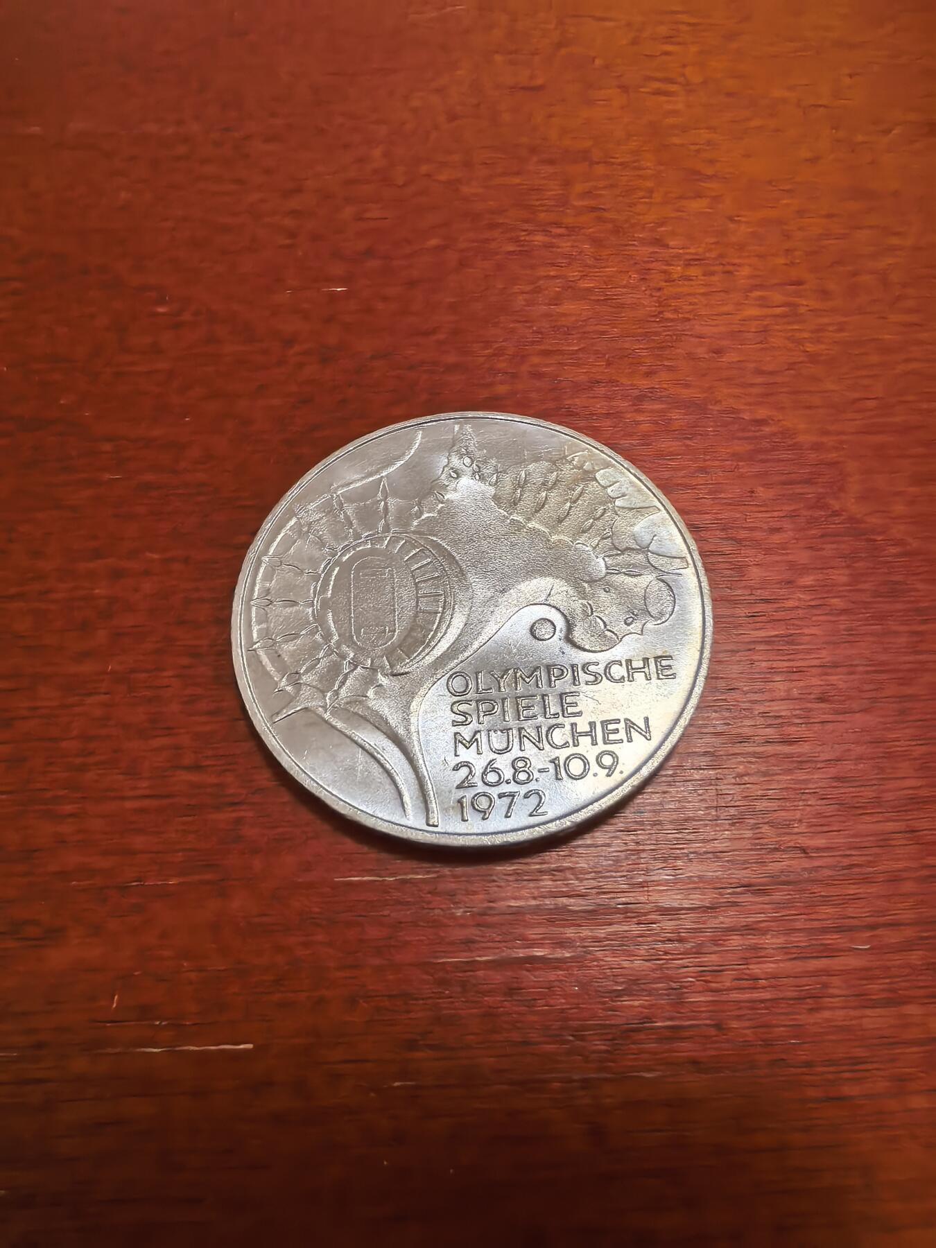 长老汇蛇年精选第四十九场拍卖 1972西德慕尼黑奥运10马克银币