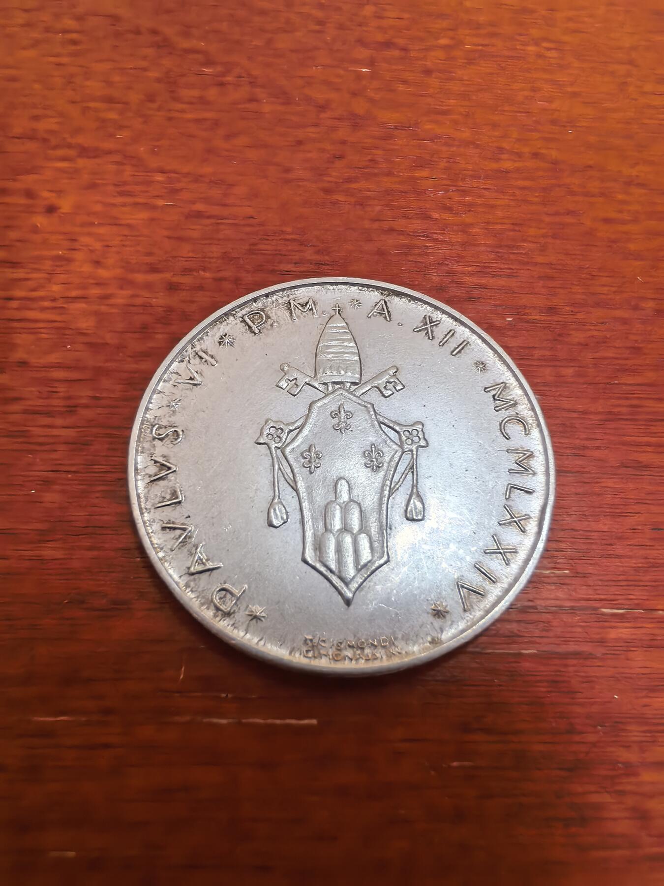 长老汇蛇年精选第四十九场拍卖 1974梵蒂冈500里拉银币