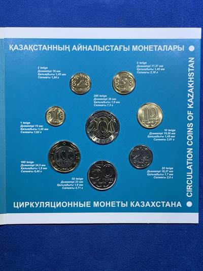 《竞宝斋》第420场 周日，周一，周二  3场连拍 （全场包邮） 2021哈萨克斯坦 独立30周年纪念 官方MS套币 装帧精美 少见