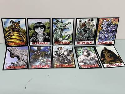 零元拍：RRParks Ultraman 归来的奥特曼 杰克奥特曼  圆谷公司 杰克奥特曼  手绘复刻卡 超人气怪兽很多 非常稀有 大比例 10张一起拍！编号见卡背  - 零元拍：RRParks Ultraman 归来的奥特曼 杰克奥特曼  圆谷公司 杰克奥特曼  手绘复刻卡 超人气怪兽很多 非常稀有 大比例 10张一起拍！编号见卡背 