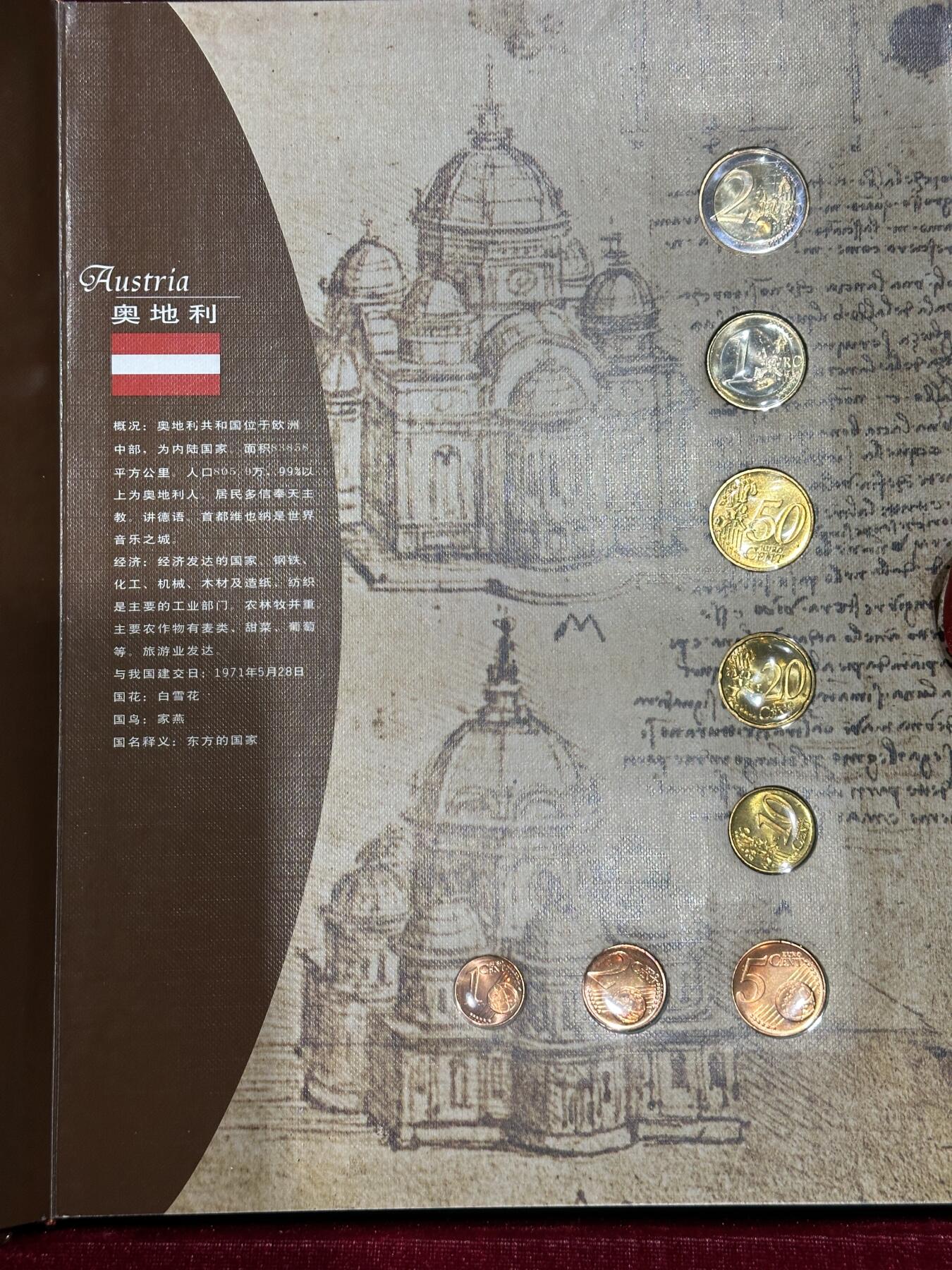 《外钞收藏家》第五百六十九期（本期拍品品种丰富、精选优质稀少好货）（本平台长期征集拍品、欢迎藏友们联系合作） 欧元世纪 欧洲多国硬币合集