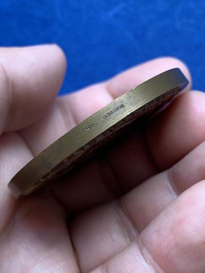 《竞宝斋》第420场 周日，周一，周二  3场连拍 （全场包邮） 法国婚礼大铜章 69.1克 49.9mm 丰饶角铜标