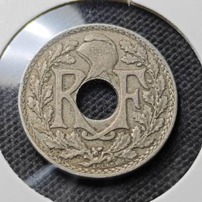 KK钱币收藏小铺 第342场 2月预留时间 周末发货 - 1923法国10分