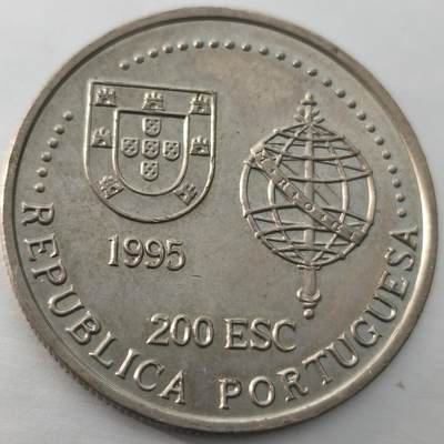 老蟹的宝藏🏴‍☠️ II-美国/奥地利/英国/其余国家评级币及散币 - 葡萄牙1995年纪念发现澳大利亚200埃斯库多