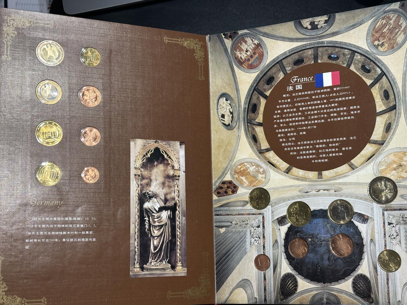 《外钞收藏家》第五百六十九期（本期拍品品种丰富、精选优质稀少好货）（本平台长期征集拍品、欢迎藏友们联系合作） 欧元世纪 欧洲多国硬币合集