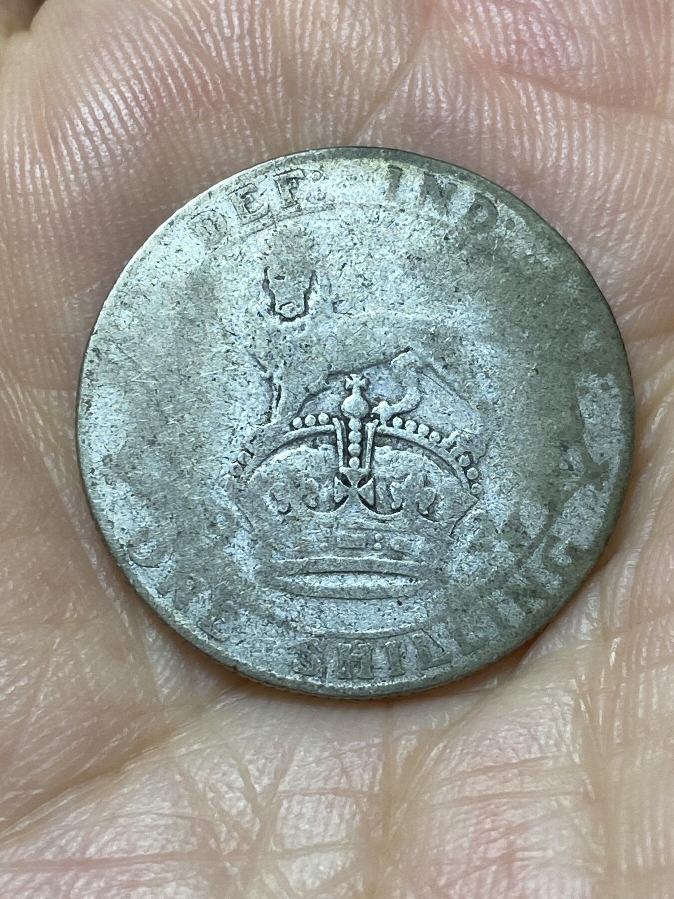 2025年第九十四场(总第一百二十场）外国好品散币(免佣金) 英国🇬🇧1924年1先令银币(乔治五世第二版，500银)
