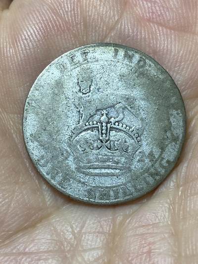 2025年第九十四场(总第一百二十场）外国好品散币(免佣金) - 英国🇬🇧1924年1先令银币(乔治五世第二版，500银)