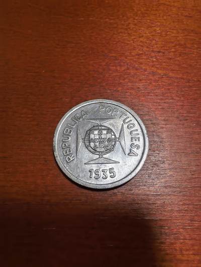 长老汇蛇年精选第五十场拍卖 - 1935葡属印度1卢比银币