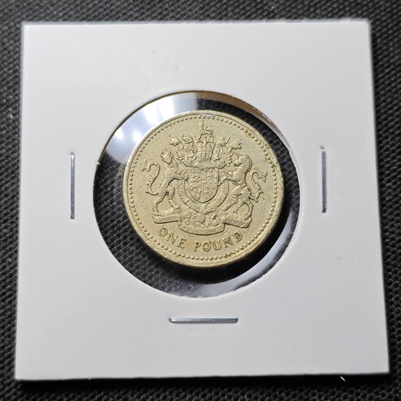 KK钱币收藏小铺 第342场 2月预留时间 周末发货 1993英国1镑