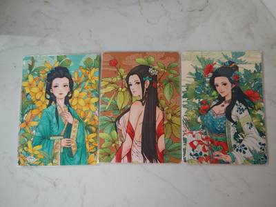 小怪兽卡牌第四十二期 （收拍品  不寄存 消费赠送随机裸卡） - 小花瓣裸卡3张