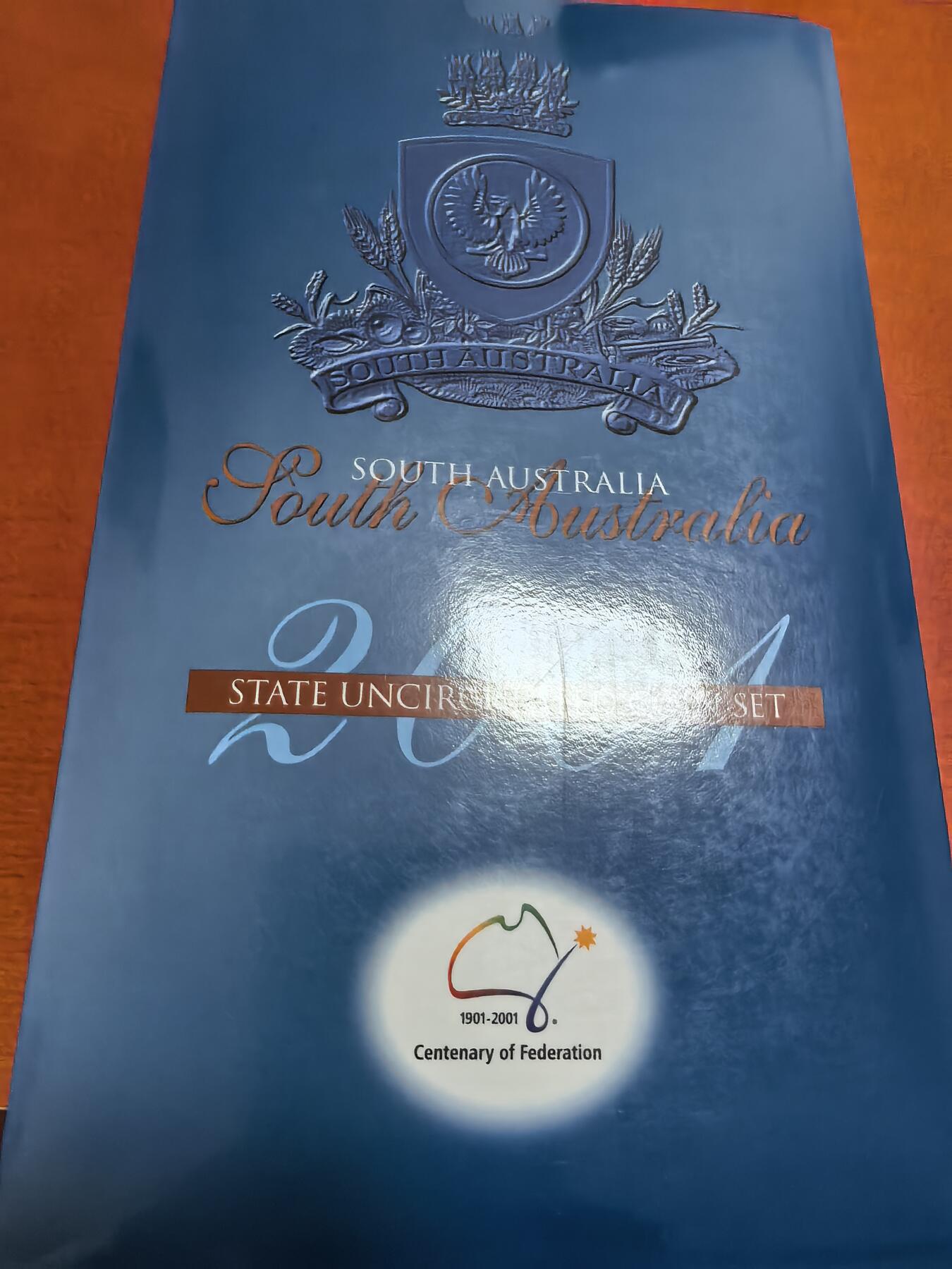 长老汇蛇年精选第五十场拍卖 2001澳大利亚联邦百年南澳3枚卡装，限量版