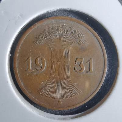 沼泽如烟--第847场 - 德国1931年1芬尼