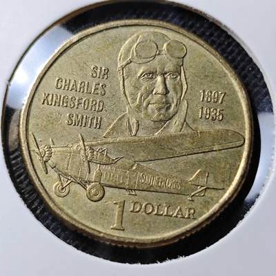 KK钱币收藏小铺 第342场 2月预留时间 周末发货 -  1997澳大利亚1元纪念币