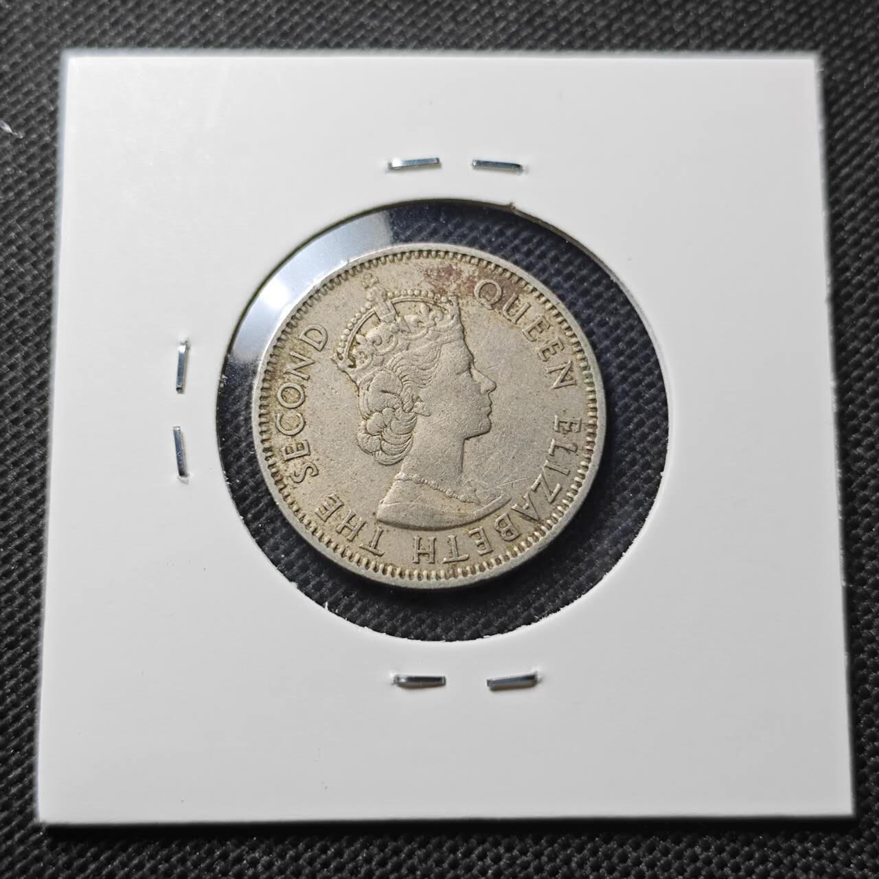 KK钱币收藏小铺 第343场 2月预留时间 周末发货 1959英属尼日利亚1先令