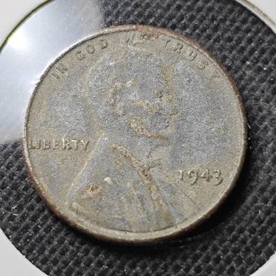 KK钱币收藏小铺 第342场 2月预留时间 周末发货 -  1943美国1分铁币