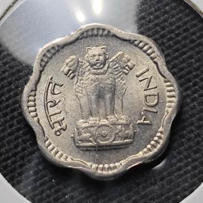 KK钱币收藏小铺 第343场 2月预留时间 周末发货 -  1964印度2派沙 好品