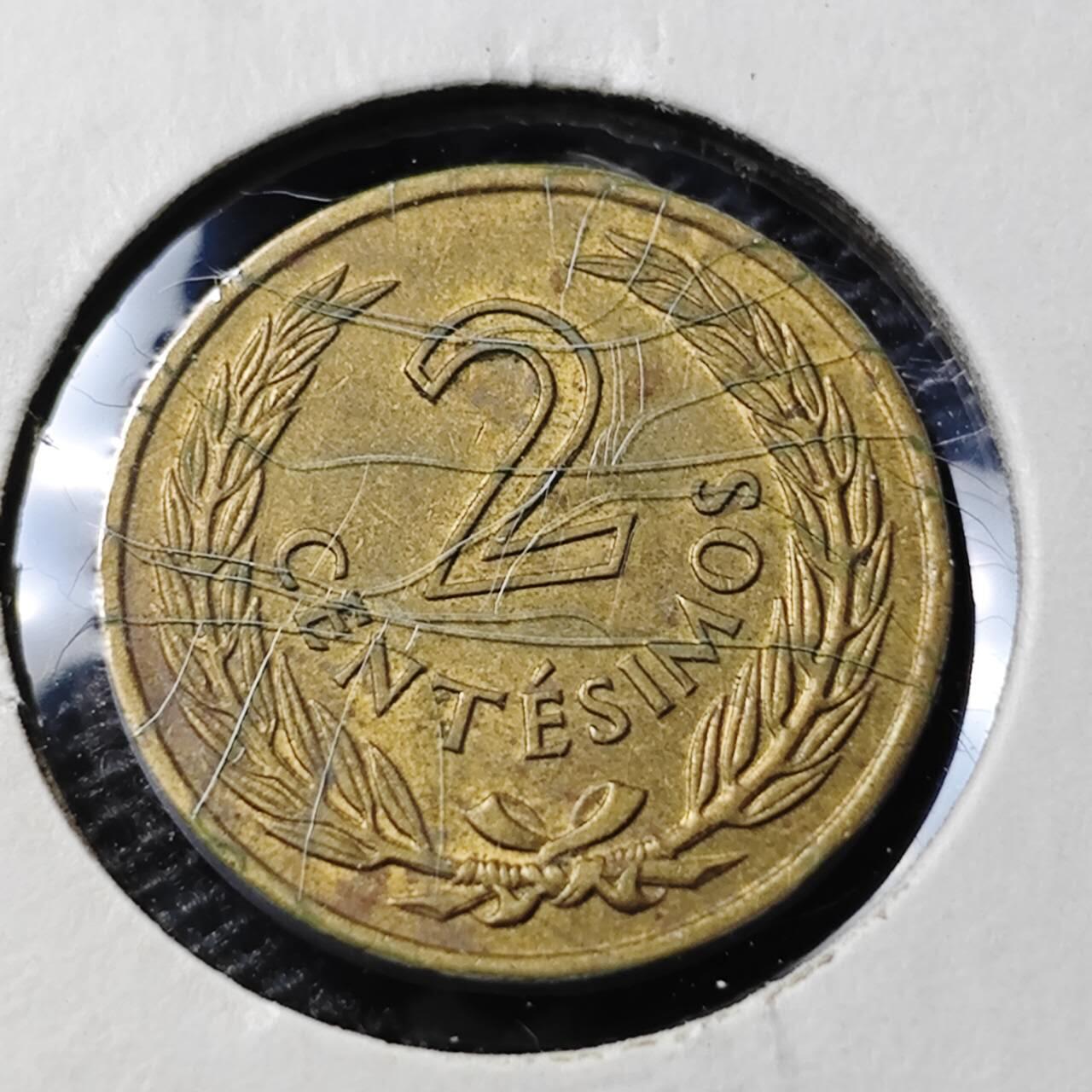 KK钱币收藏小铺 第344场 2月预留时间 周末发货  1960乌拉圭2分