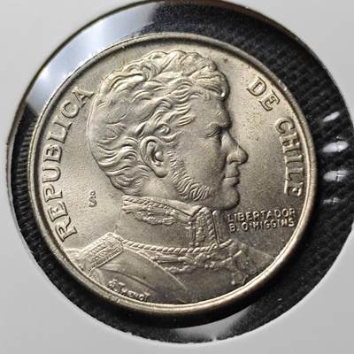 KK钱币收藏小铺 第342场 2月预留时间 周末发货 - 1977智利1比索 好品