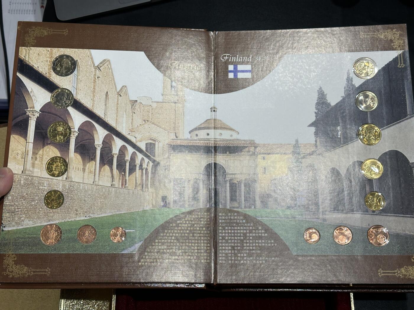 《外钞收藏家》第五百六十九期（本期拍品品种丰富、精选优质稀少好货）（本平台长期征集拍品、欢迎藏友们联系合作） 欧元世纪 欧洲多国硬币合集