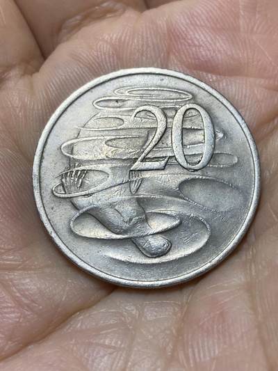 2025年第九十四场(总第一百二十场）外国好品散币(免佣金) - 澳大利亚🇦🇺1975年20分(伊丽莎白二世中年花冠)