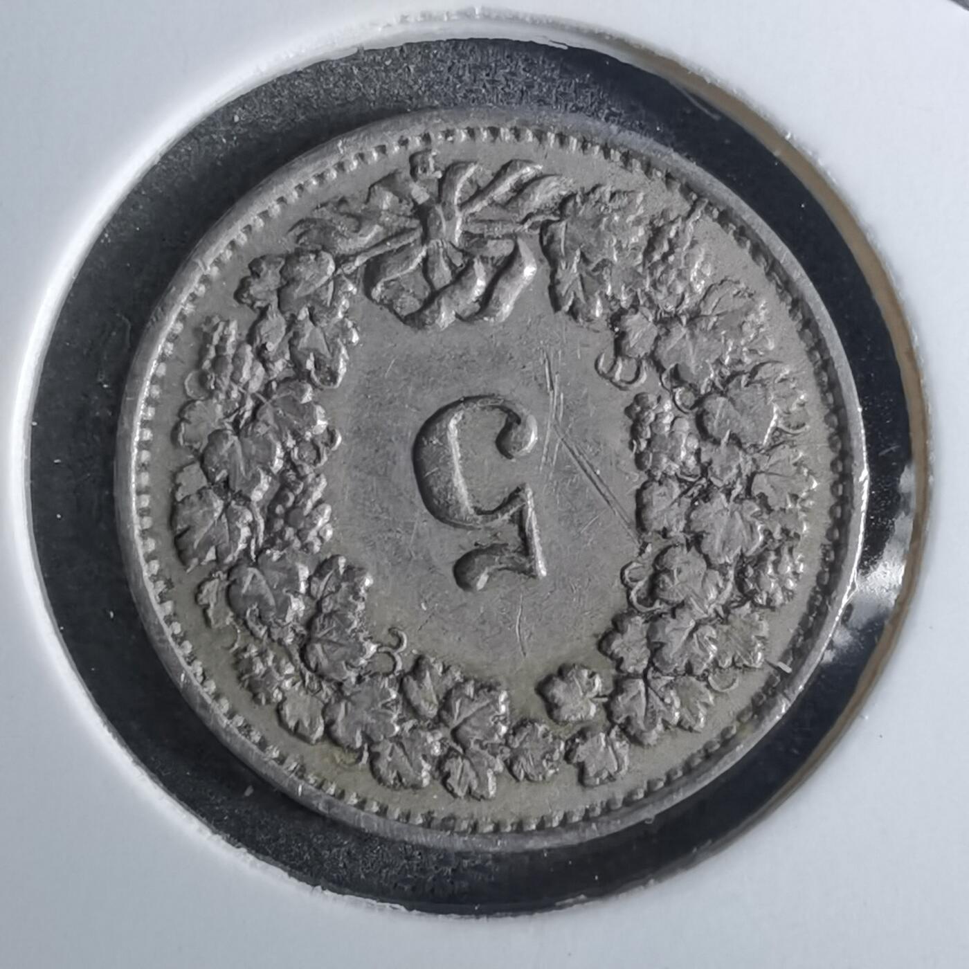 沼泽如烟--第847场 瑞士1926年五分