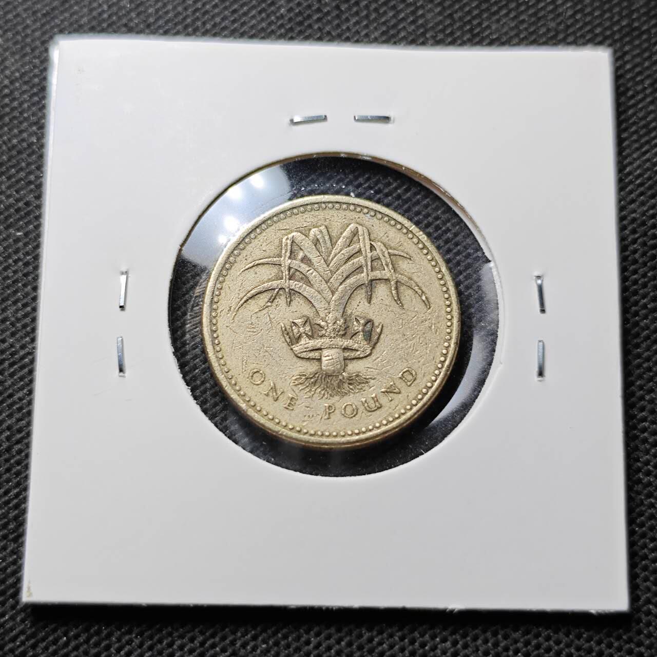 KK钱币收藏小铺 第342场 2月预留时间 周末发货 1985英国1镑