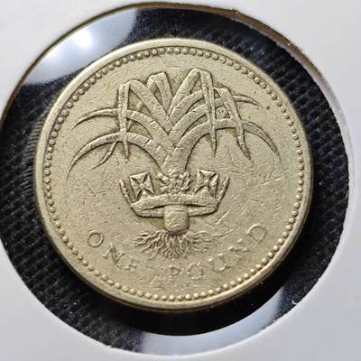 KK钱币收藏小铺 第342场 2月预留时间 周末发货 - 1985英国1镑 