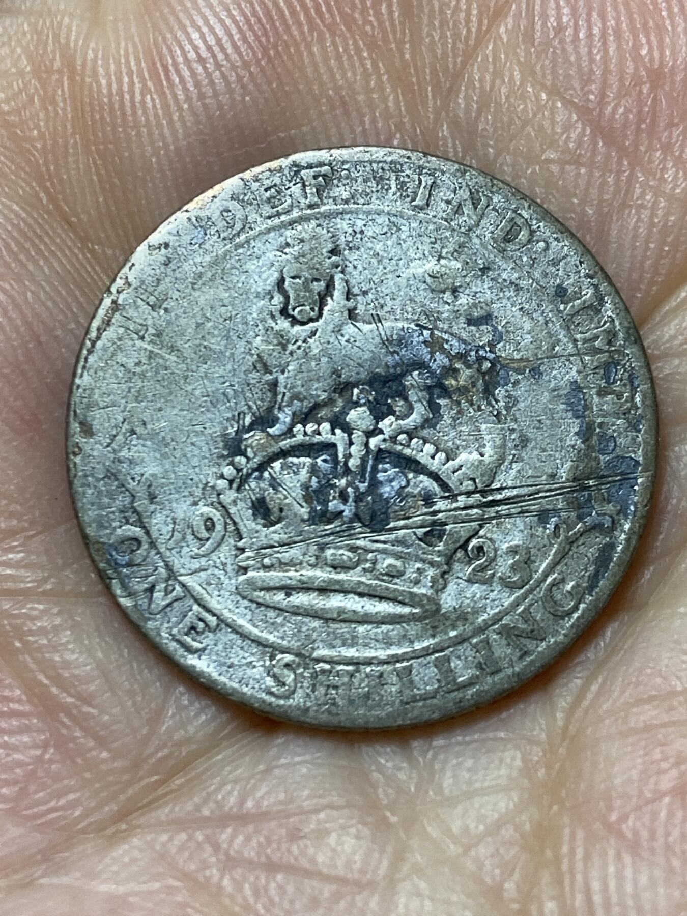 2025年第九十四场(总第一百二十场）外国好品散币(免佣金) 英国🇬🇧1923年1先令银币(乔治五世第二版，500银)