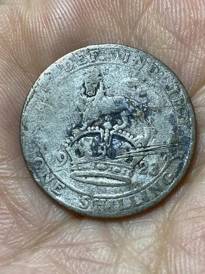 2025年第九十四场(总第一百二十场）外国好品散币(免佣金) - 英国🇬🇧1923年1先令银币(乔治五世第二版，500银)