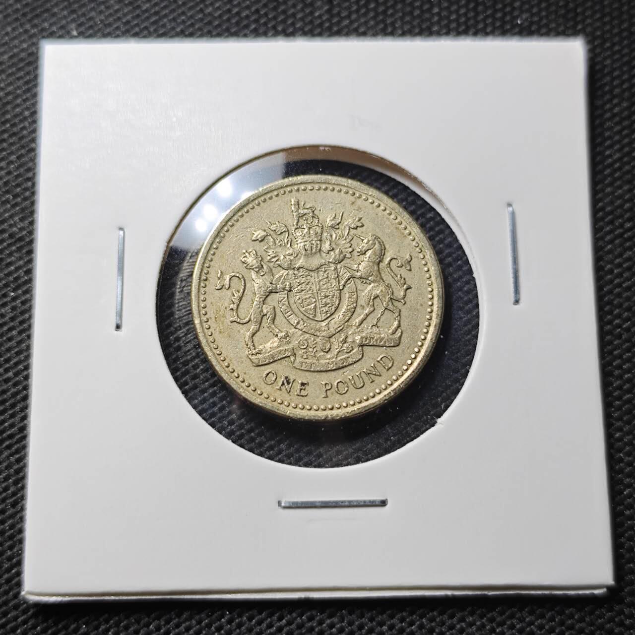 KK钱币收藏小铺 第343场 2月预留时间 周末发货  1983英国1英镑