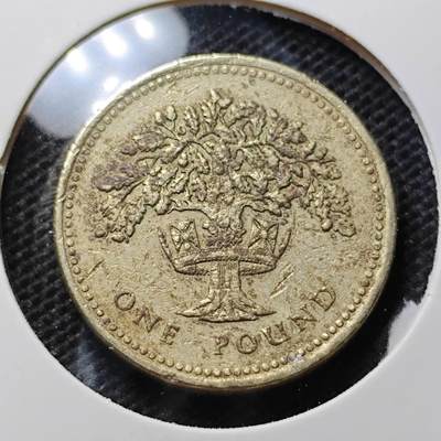KK钱币收藏小铺 第343场 2月预留时间 周末发货 - 1987英国1英镑 